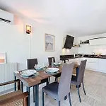 Private Garden Pool & Tennis 15 Min Walk To Center Апартаменты Антиб