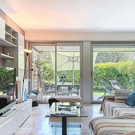 Private Garden Pool & Tennis 15 Min Walk To Antibes Center אנטיב